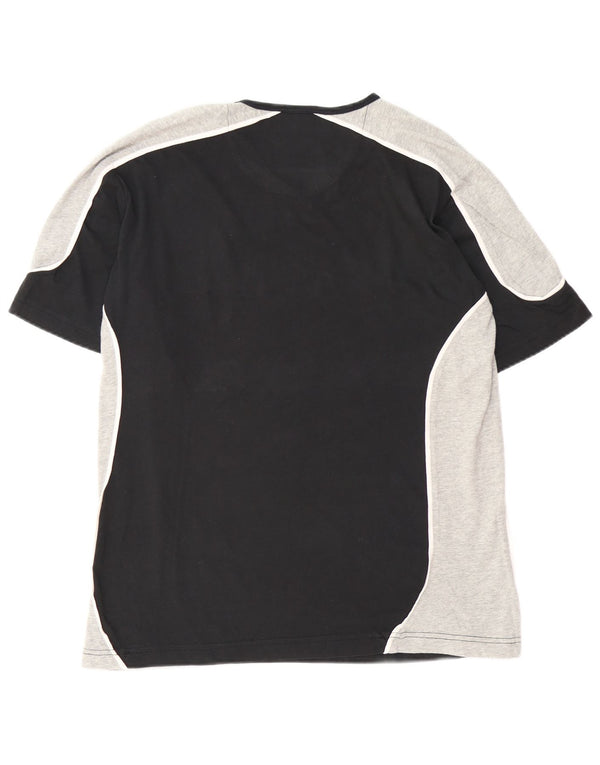 Ανδρικό T-Shirt Canterbury Top Medium Black Colourblock
