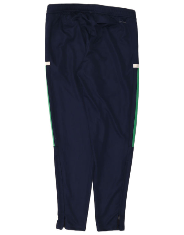 Ανδρικό παντελόνι αθλητικής φόρμας Adidas Aeroready Medium Navy Blue Colourblock