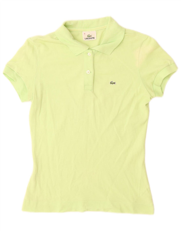 Γυναικείο πουκάμισο Polo Lacoste Μέγεθος 38 Μεσαίο πράσινο βαμβακερό