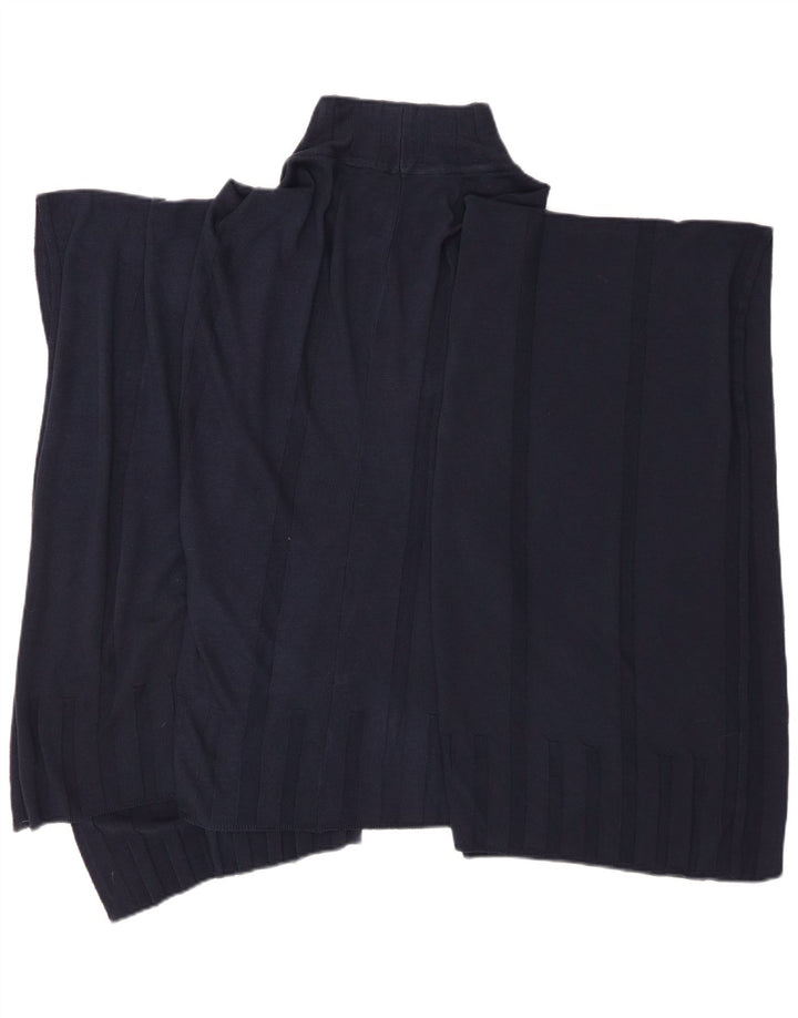 Marks & Spencer Γυναικείο Poncho Jumper One Size Navy Blue Viscose