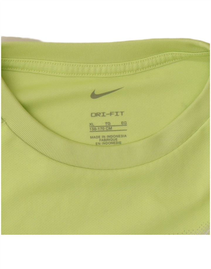 Nike Boys Dri Fit Graphic T-shirt 13-14 ετών XL Πράσινο