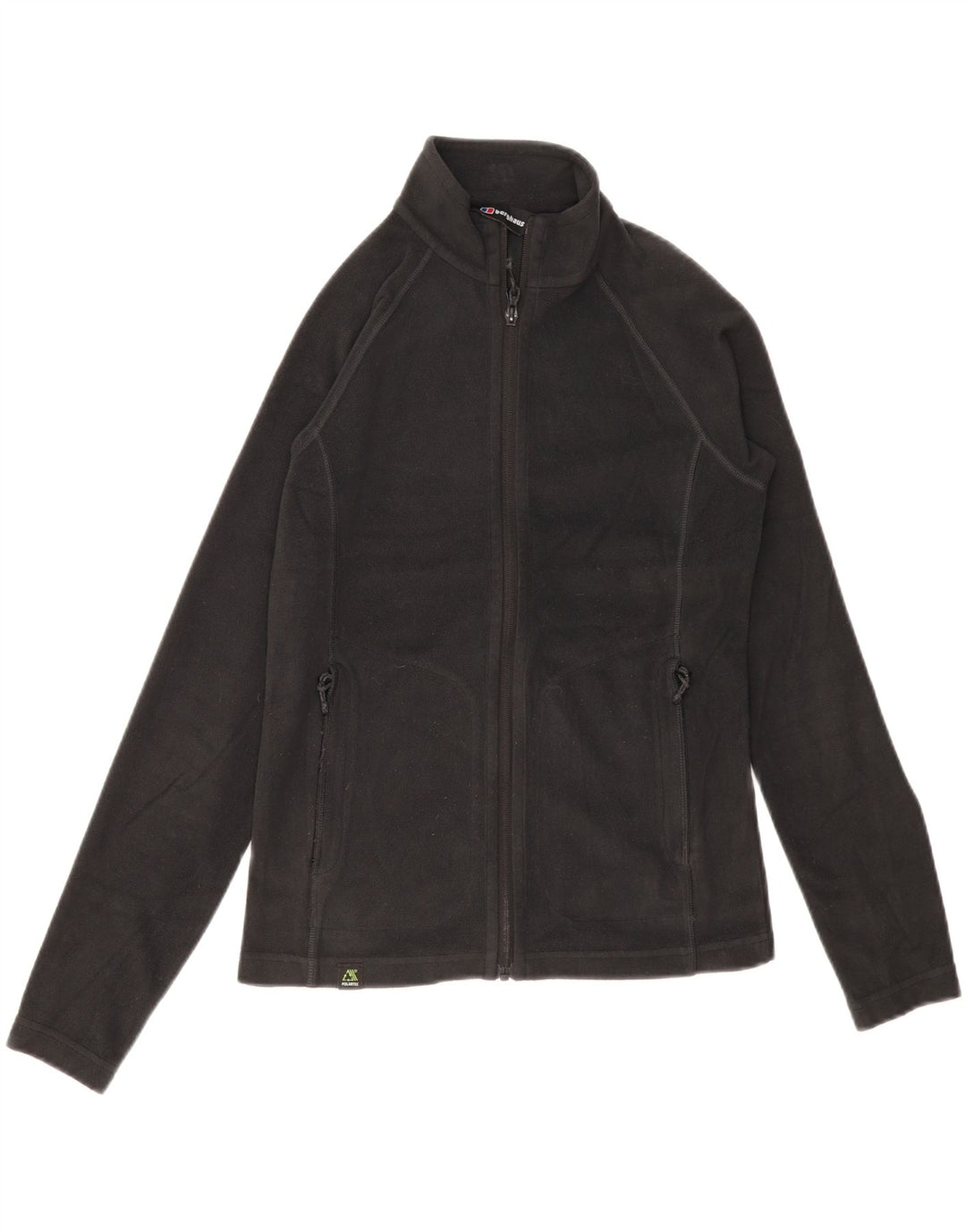 BERGHAUS Womens Fleece Jacket UK 8 Small  Black Polyester