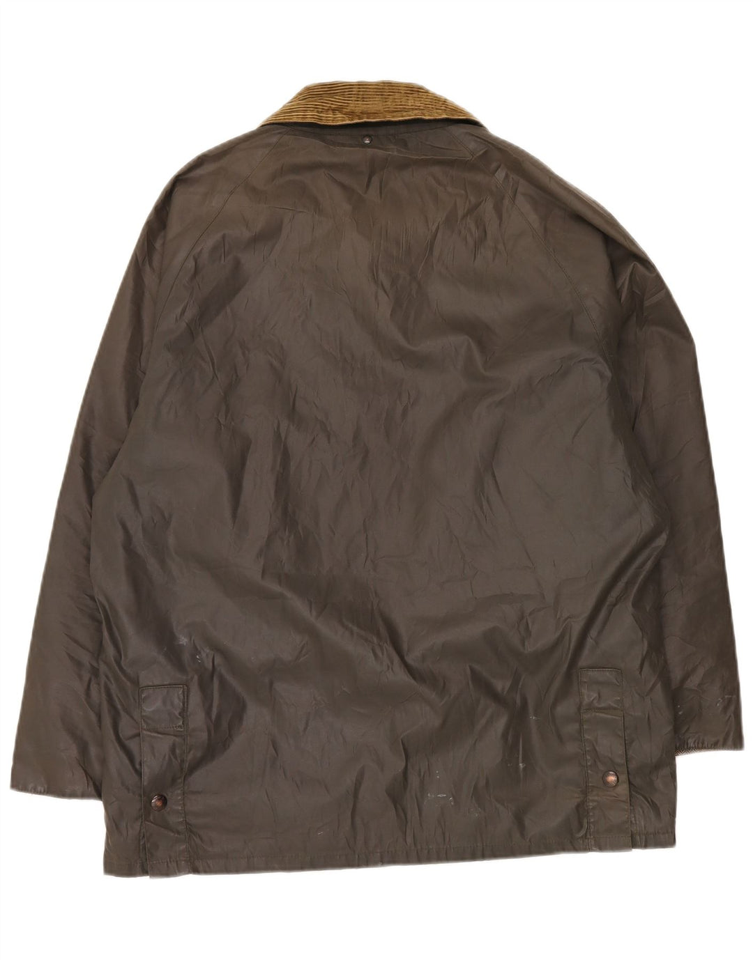 Vintage Ανδρικό Κερωμένο Βαμβακερό Μπουφάν UK 40 Large Green