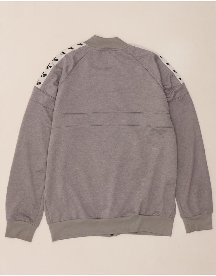 Ανδρική φόρμα γυμναστικής ADIDAS Top Jacket μεγάλο γκρι χρώματος πολυεστέρας