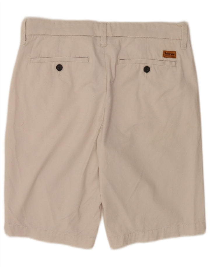 Ανδρικό σορτς Chino Timberland W29 Βαμβακερό σε μεσαίο υπόλευκο