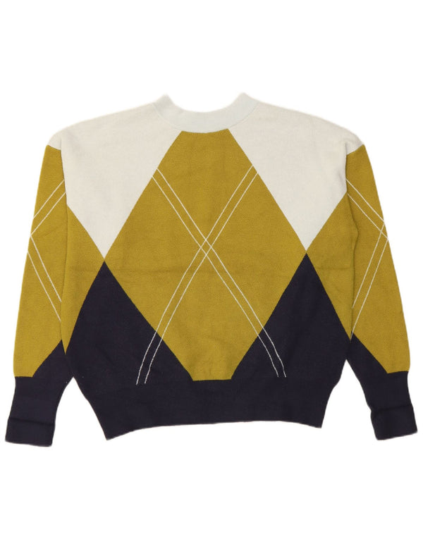 Marks & Spencer Γυναικείο πουλόβερ με λαιμόκοψη UK 14 Medium Navy Blue