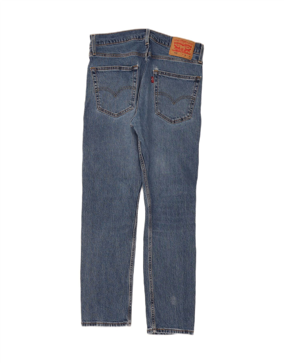 LEVI'S Womens 502 Tapered Jeans W31 L30 Blue Cotton