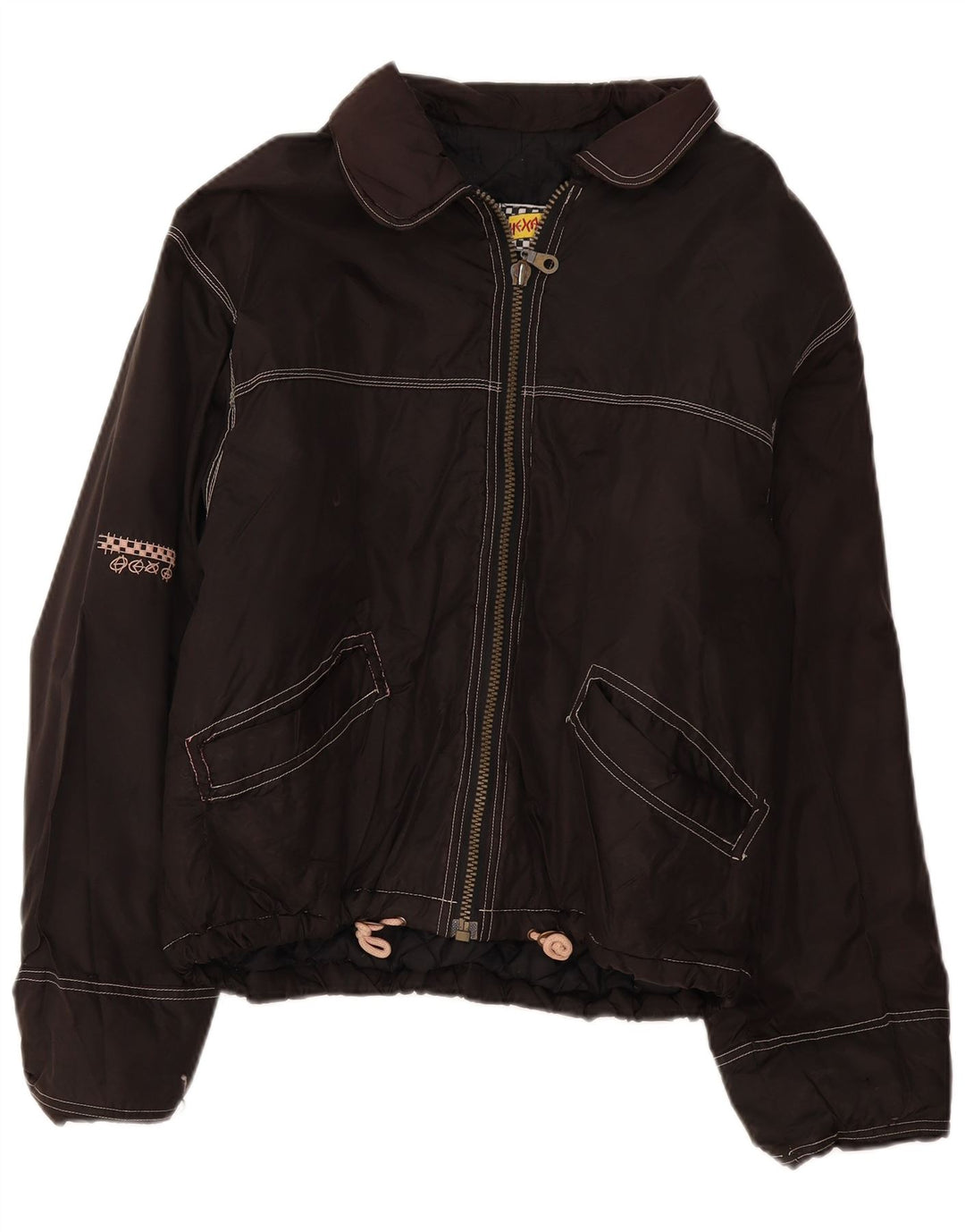 Vintage Ανδρικό Bomber Jacket UK 42 XL Μαύρο