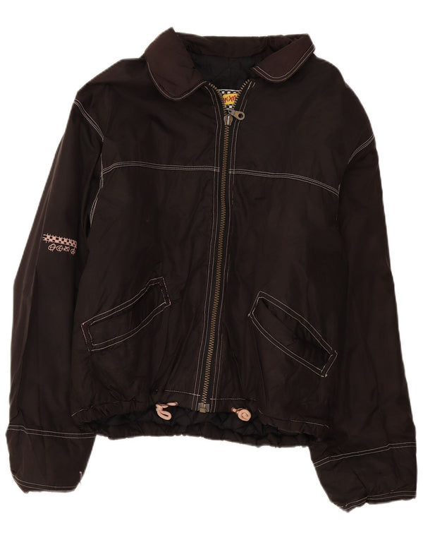Vintage Ανδρικό Bomber Jacket UK 42 XL Μαύρο