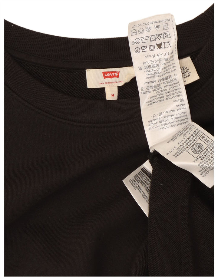 Γυναικεία φούτερ Levi's Jumper UK 14 Medium Black Cotton
