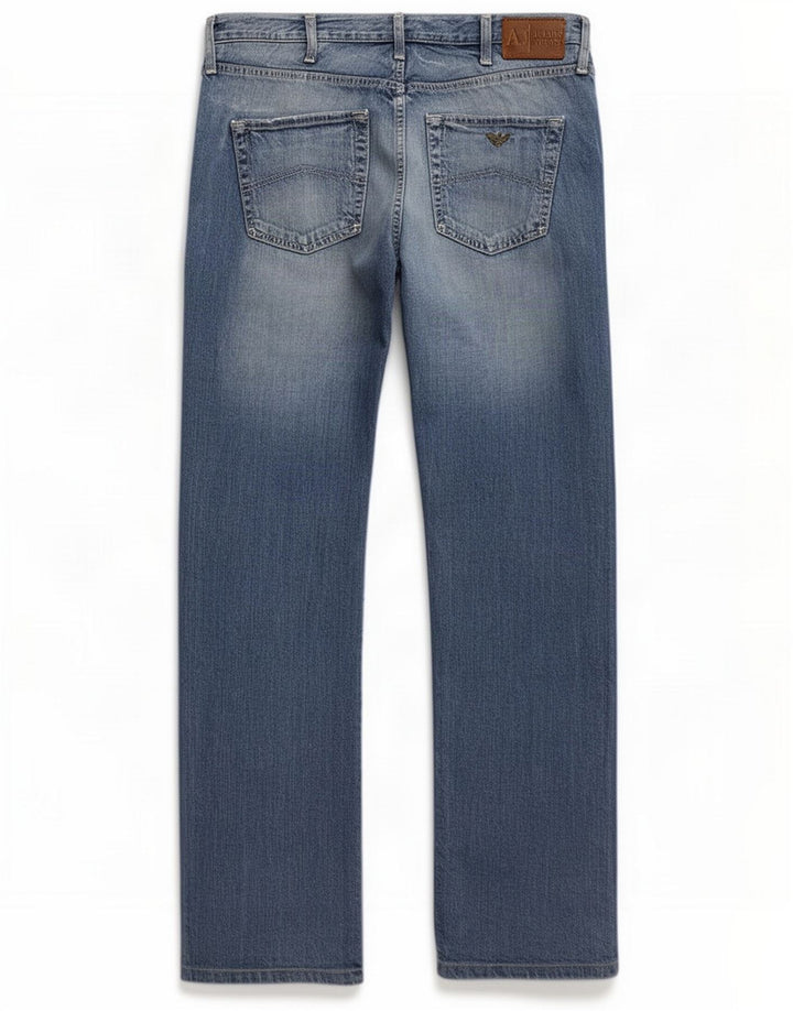 Armani Ανδρικά Straight Jeans W33 L31 Blue