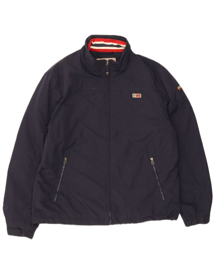 Ανδρικό μπουφάν Napapijri Bomber UK 44 2XL Navy Blue
