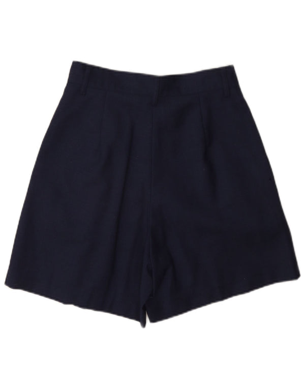 Γυναικείο σορτς Benetton με ψηλόμεσο σορτς IT 40 Small W26 Navy Blue