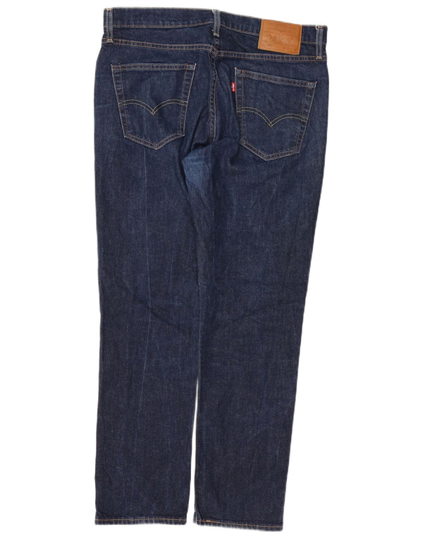 LEVI'S Ανδρικό 511 Slim Jeans W34 L30 Navy Blue Cotton