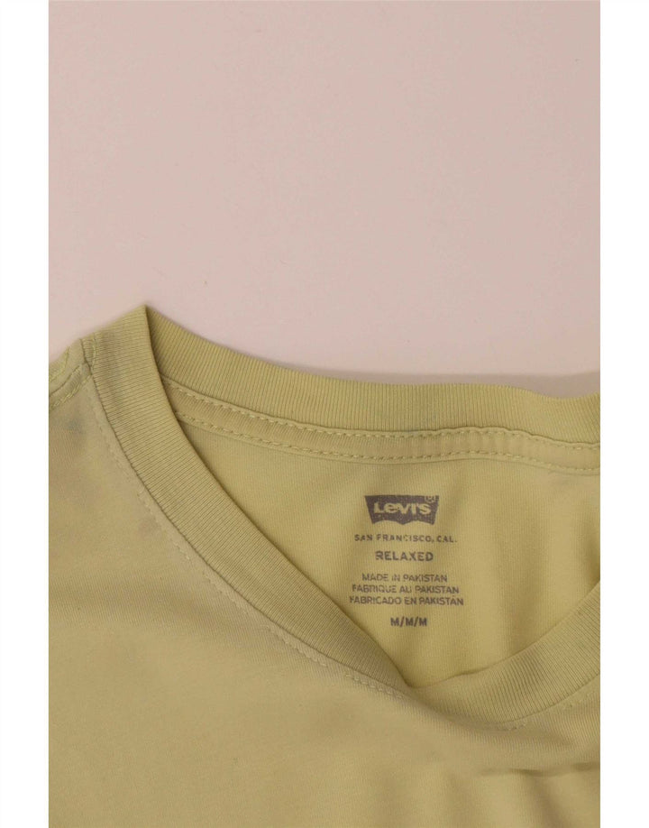 Ανδρικό μπλουζάκι Levi's Relaxed Top Μεσαίο κίτρινο βαμβακερό