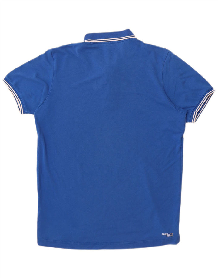 Ανδρικό πουκάμισο ADIDAS Clima 365 Polo Medium Blue βαμβακερό