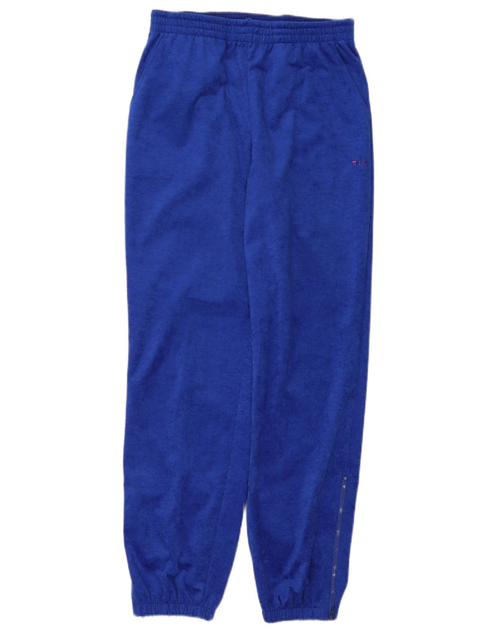 Ανδρική φόρμα βελούδινη Fila Παντελόνι Joggers IT 48 Medium Blue Polyester