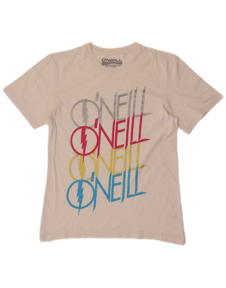 O'NEILL Ανδρικό T-Shirt Regular Fit Top Μικρό λευκό βαμβακερό