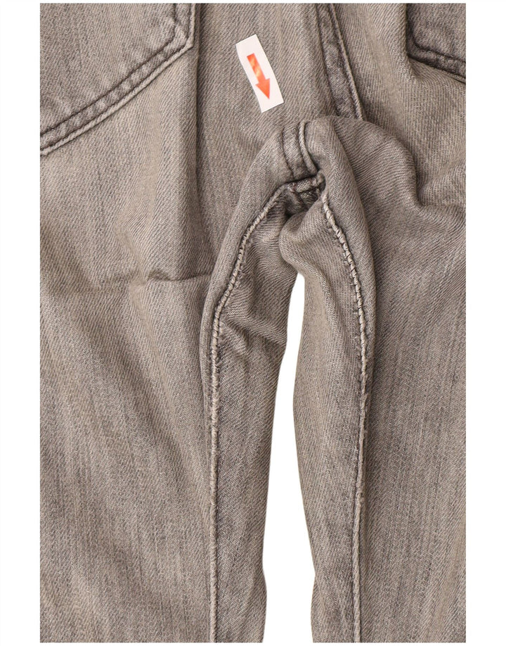 Levi's Mens 501 Straight Jeans W34 L34 Γκρι βαμβακερό