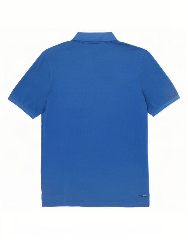 Ανδρικό πουκάμισο Adidas Clima 365 Polo από μεσαίο μπλε βαμβακερό