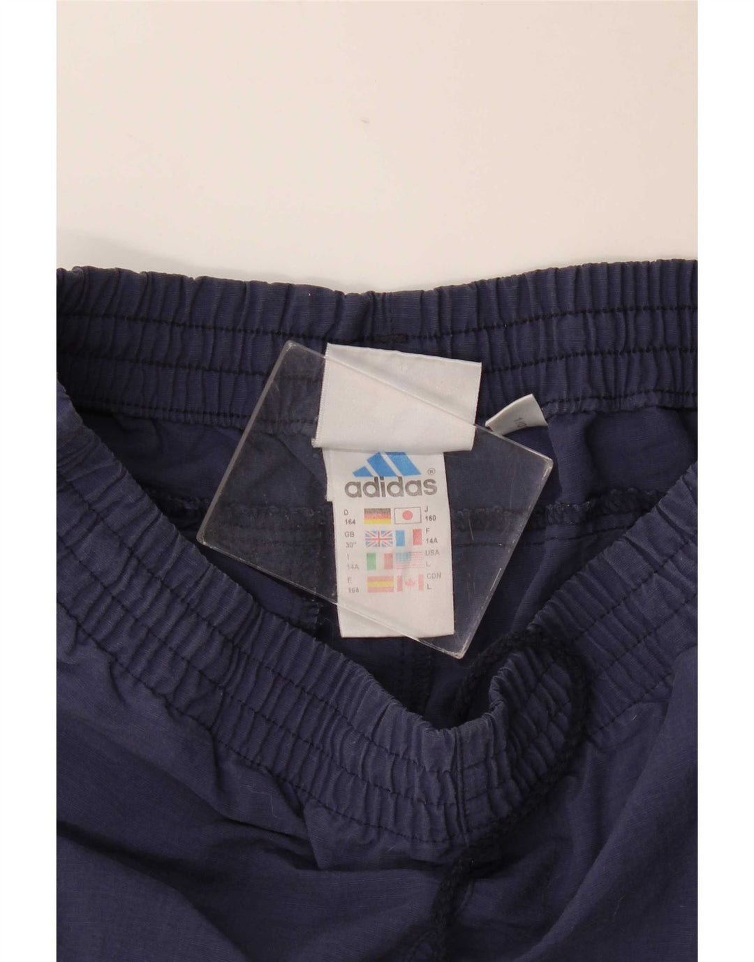 Παντελόνι αθλητικής φόρμας Adidas Boys 13-14 Years Navy Blue Polyamide