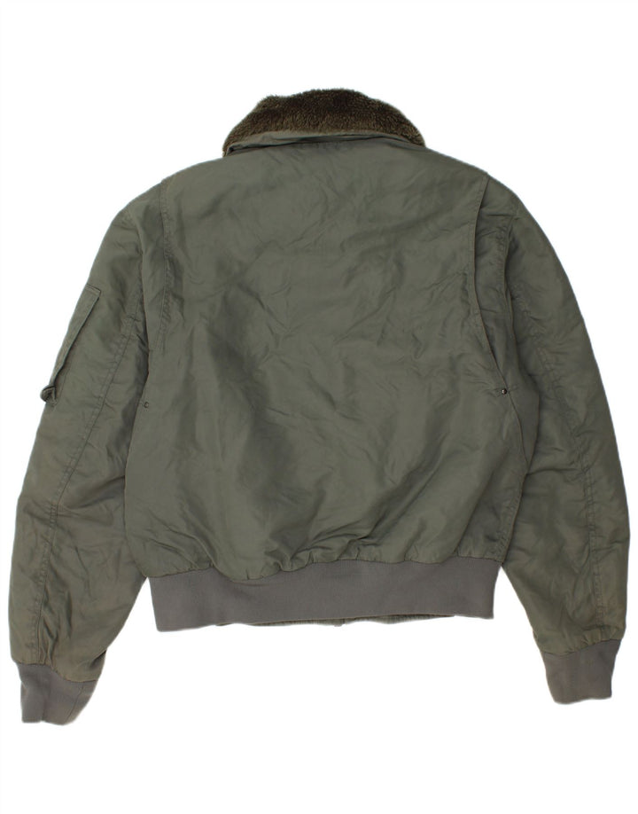 Ανδρικό μπουφάν GAS Bomber UK 16 Large Khaki Polyamide