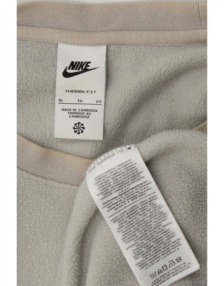 Nike Ανδρικό Fleece Jumper XL Grey Polyester