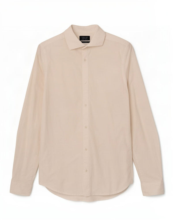 Zara Ανδρικό πουκάμισο Super Slim Fit Small White