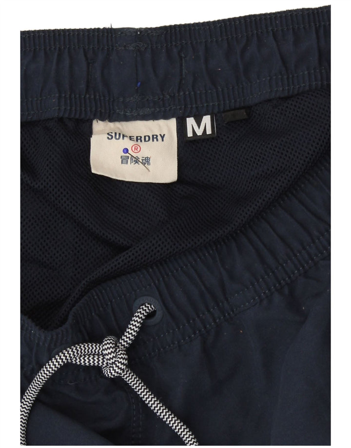 Ανδρικό σορτς κολύμβησης Superdry, μεσαίο μπλε ναυτικό, πολυεστέρας