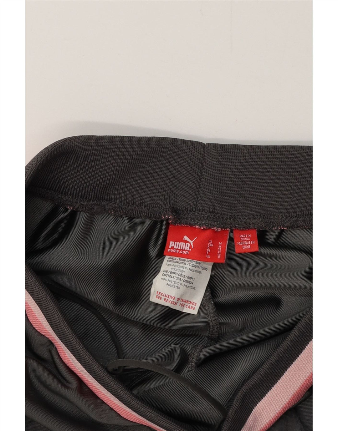 Γυναικεία φόρμα PUMA Παντελόνι Joggers UK 12 Medium Grey Colourblock