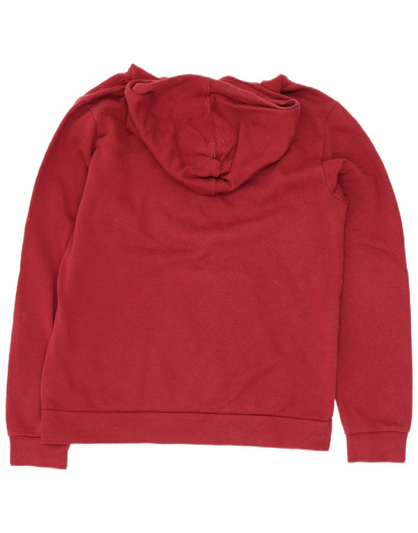Champion Boys Graphic Hoodie Jumper 15-16 ετών 2XL βαμβακερό μπορντό