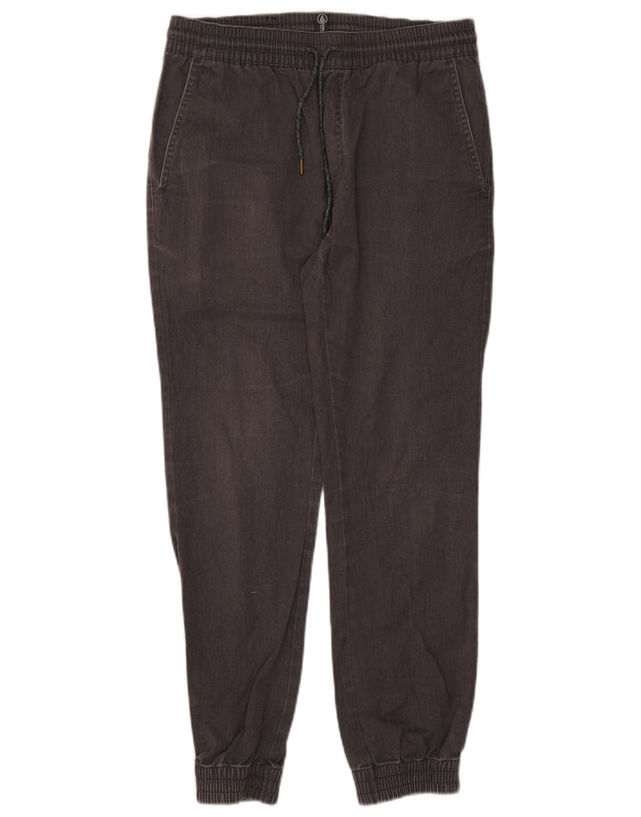 Volcom Γυναικείο Joggers Chino Παντελόνι Medium W30 L27 Γκρι βαμβακερό