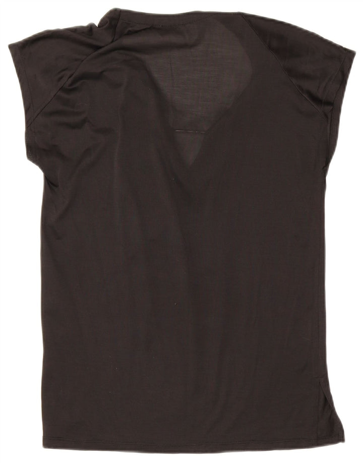 Zara Γυναικεία Μπλούζα Τοπ UK 10 Small Black