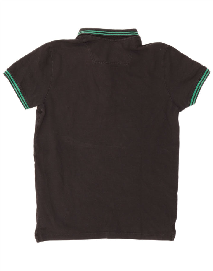 Ανδρικό μπλουζάκι πόλο DIESEL μεσαίο μαύρο