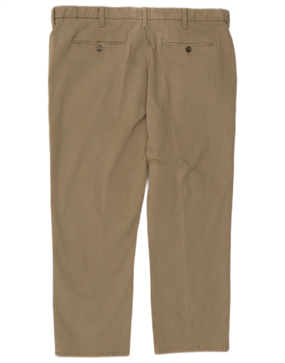 Marks & Spencer Ανδρικό κανονικό παντελόνι Chino W40 L29 Μπεζ βαμβακερό