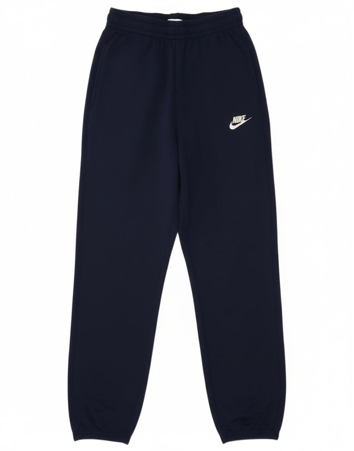 Nike Boys αθλητική φόρμα παντελόνι Joggers 12-13 ετών Μεγάλο Navy Blue Polyester