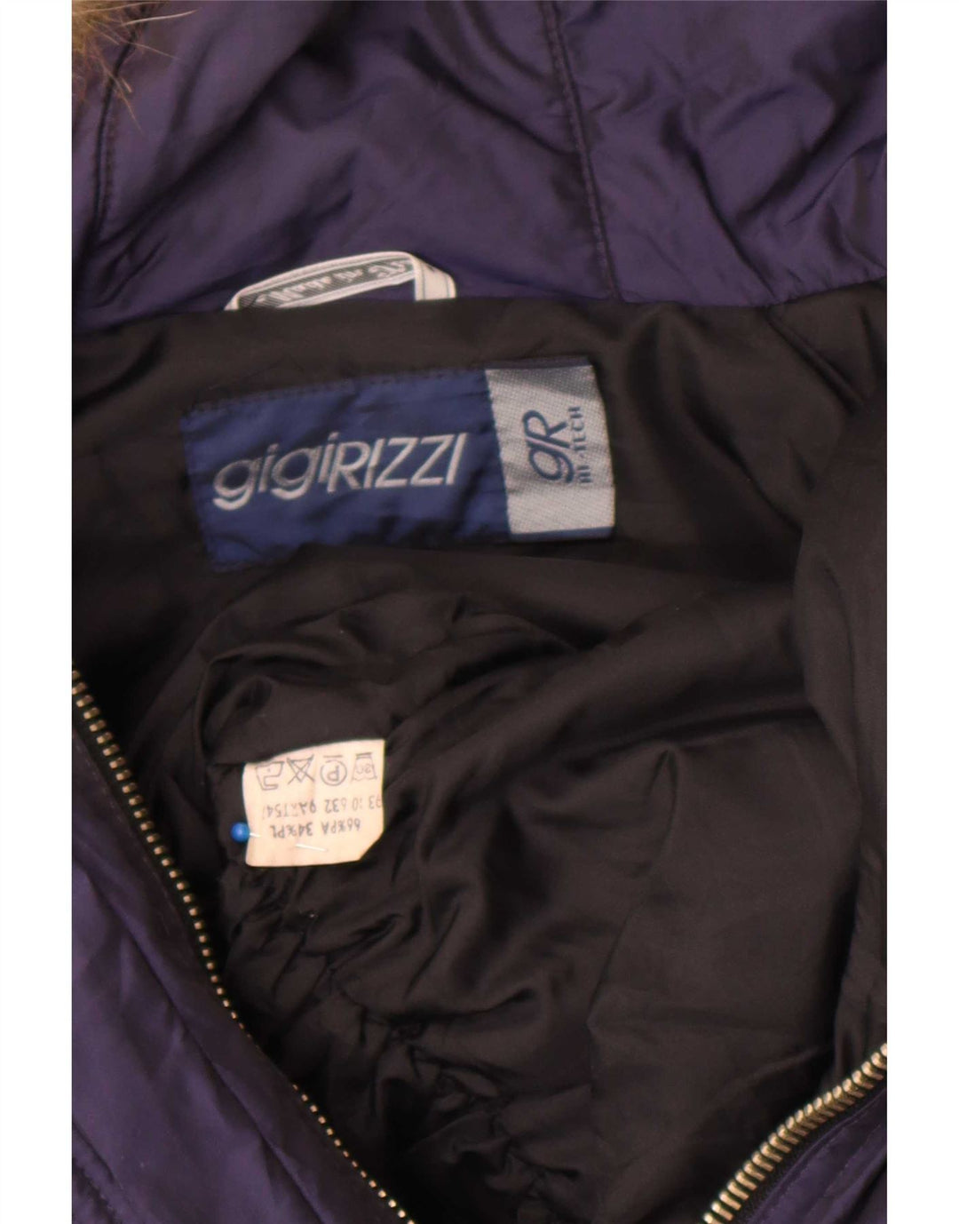 Gigi Rizzi γυναικείο τζάκετ αντιανεμικό IT 42 Medium Navy Blue Colourblock