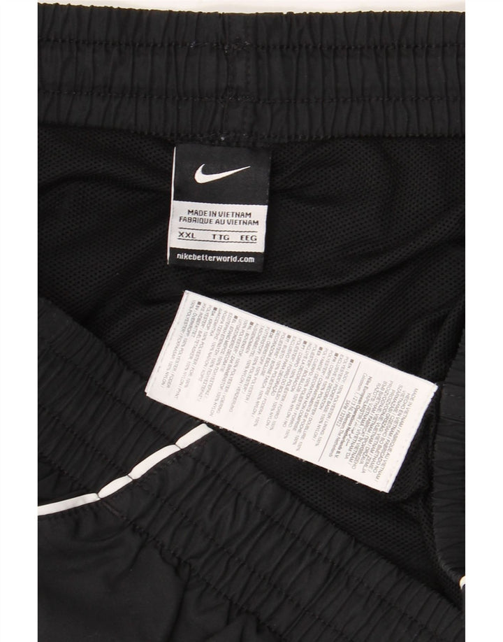 Ανδρικό γραφικό αθλητικό σορτς Nike 2XL μαύρο πολυεστέρα