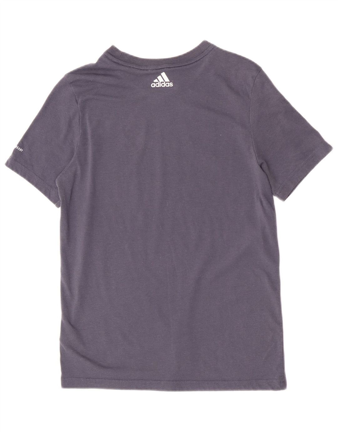 Adidas Boys κανονικό γραφικό T-shirt Top 13-14 ετών Navy Blue Polyester