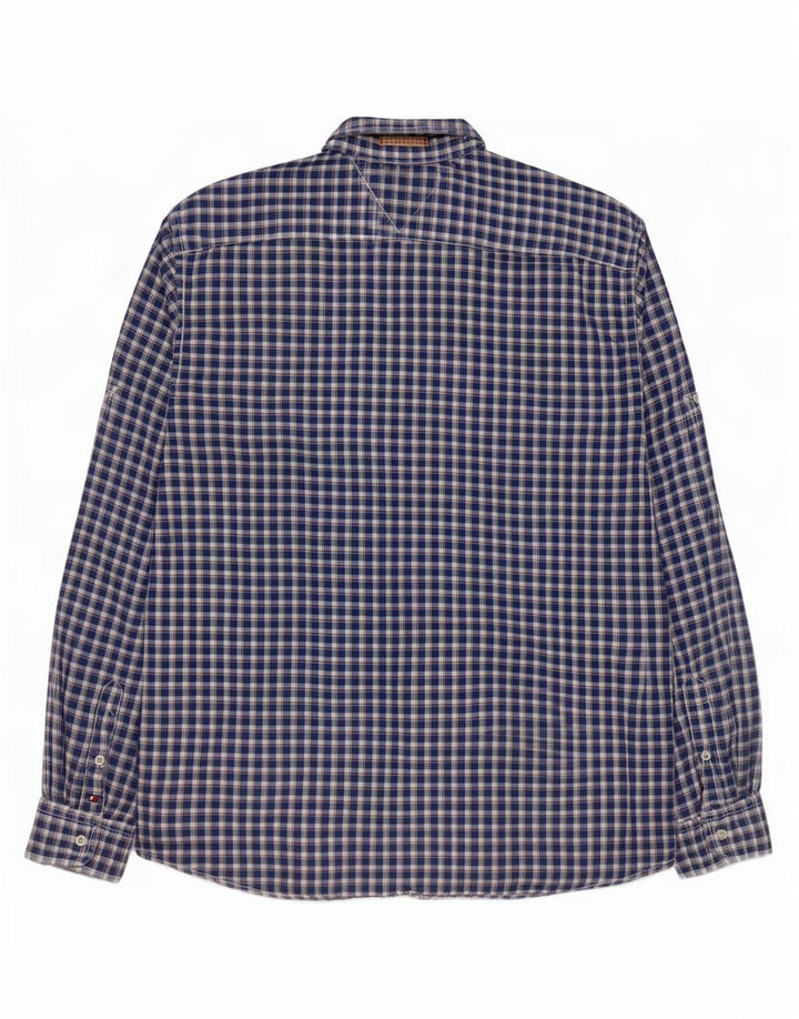 Tommy Hilfiger Ανδρικό πουκάμισο Vintage Fit XL Blue Gingham