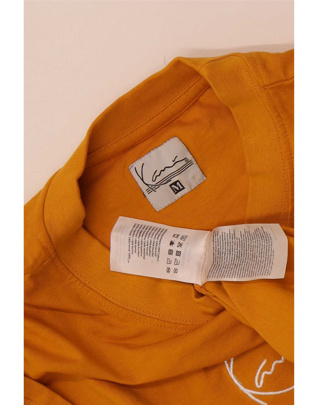 Ανδρικό T-Shirt Karl Kani Τοπ μεσαίο πορτοκαλί βαμβακερό