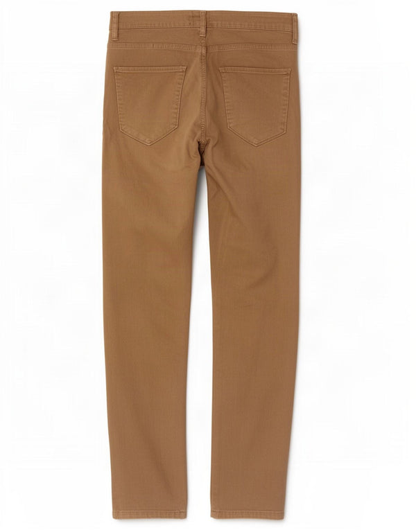 Zara Ανδρικό Slim Fit Casual Παντελόνι EU 42 Large W32 L33 Beige βαμβακερό