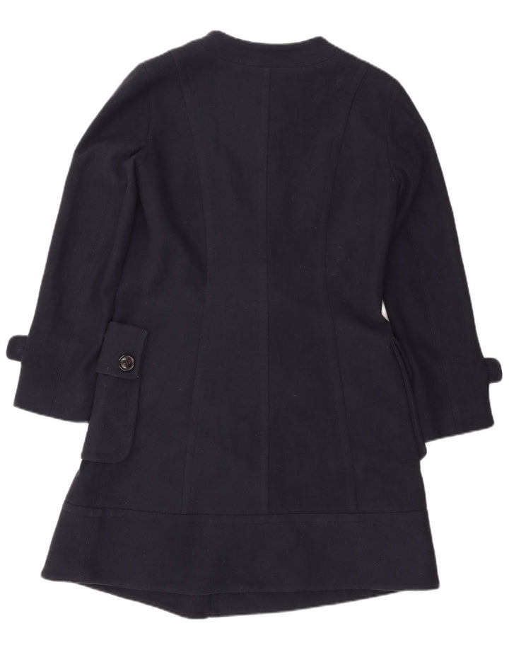 MARLBORO CLASSICS Γυναικείο παλτό Duffle EU 42 Large Navy Blue Polyester