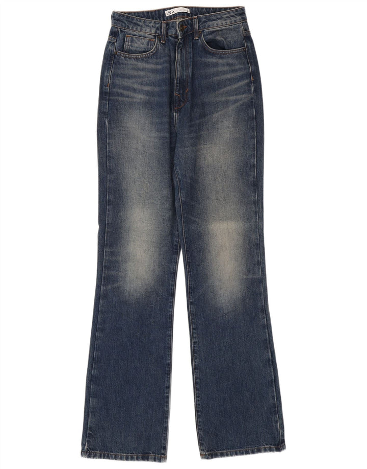 Zara Γυναικείο Τζιν μποτάκι EU 40 Medium W30 L35 Μπλε