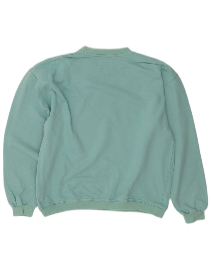 Vagabond Γυναικεία γραφικά υπερμεγέθη φούτερ Jumper UK 10 Small Turquoise