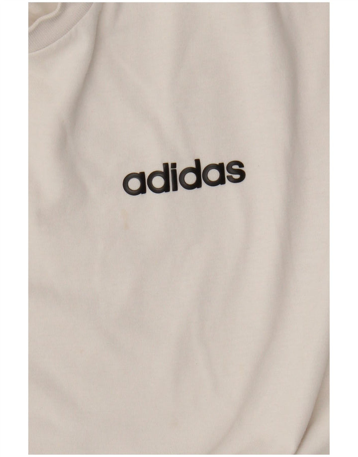 Ανδρικό T-Shirt Adidas Top XL Λευκό βαμβακερό