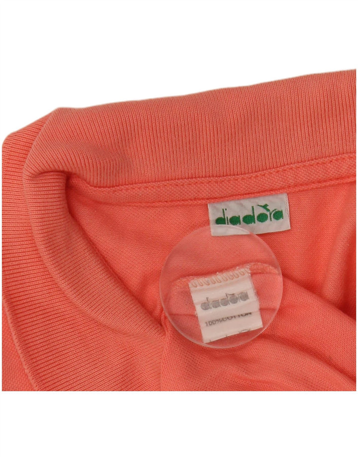 DIADORA Ανδρικό πουκάμισο πόλο μεγάλο ροζ βαμβακερό