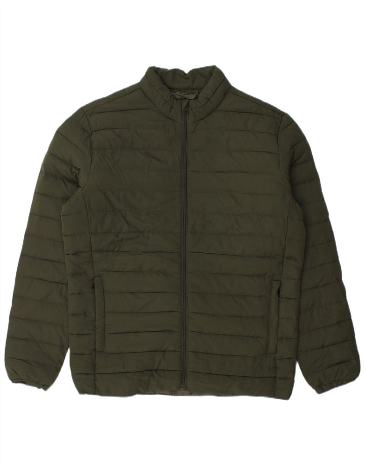 Jack & Jones Ανδρικό μπουφάν με επένδυση UK 38 Medium Green
