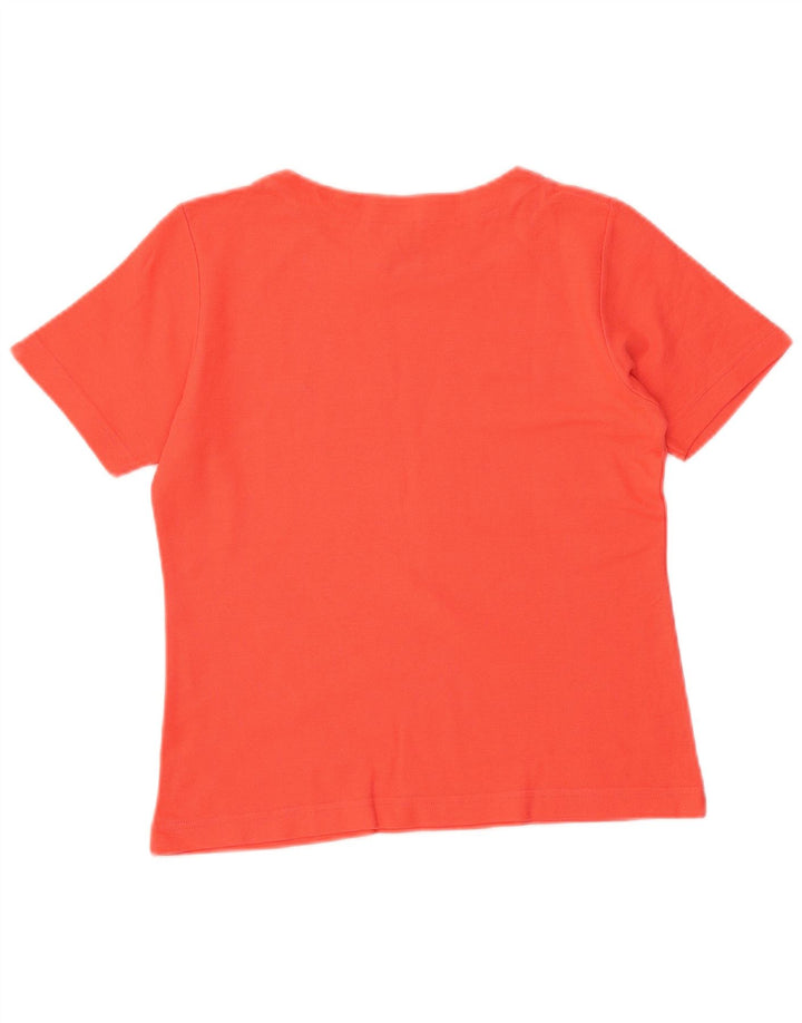FILA Γυναικείο T-Shirt Crop Top IT 44 Medium Orange