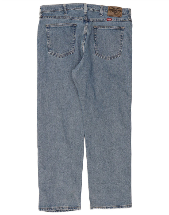 Ανδρικό τζιν Wrangler ίσιο W36 L29 Μπλε βαμβακερό